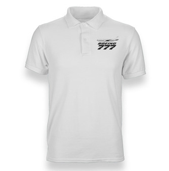 The Boeing 777 Designed Polo T-Shirts