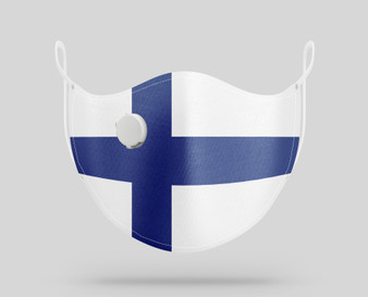 Finland Flag Designed Face Masks