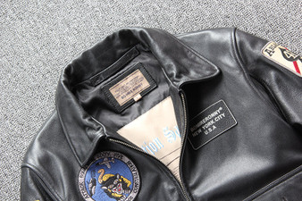 Air Force Fighter Jet Pilot Designed GENUINE Leather Jacket