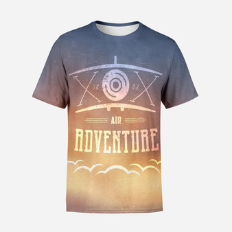 Air Adventure Printed 3D T-Shirts