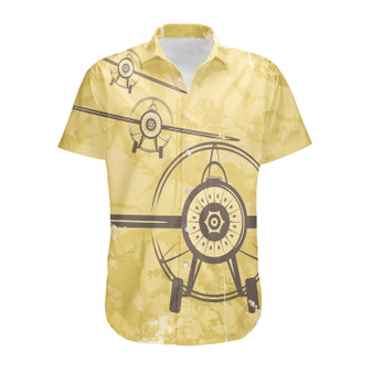 Super Vintage Propeller Designed 3D Shirts