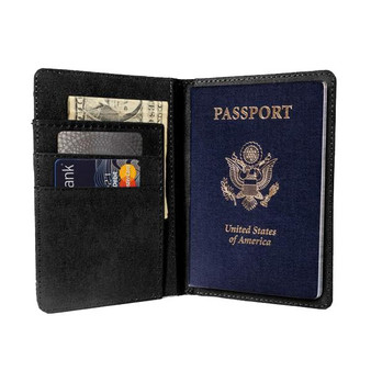 Airplane From Below Printed Passport & Travel Cases