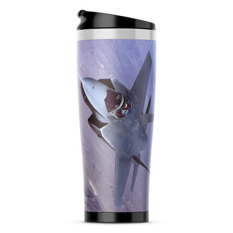 Fighting Falcon F35 Captured in the Air Printed iPhone Cases