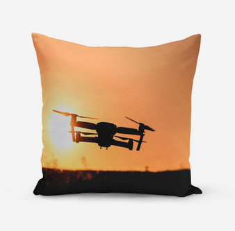 Amazing Drone in Sunset Printed iPhone Cases