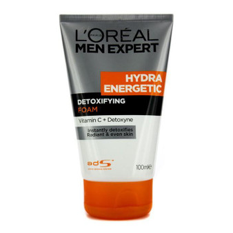 Men Expert Hydra Energetic Detoxifying Foam - 100ml-3.4oz