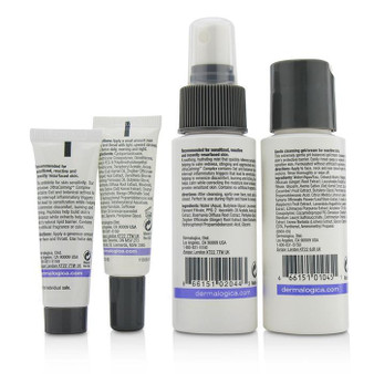 UltraCalming Skin Kit: Cleanser + Mist + Barrier Repair + Serum Concentrate - 4pcs