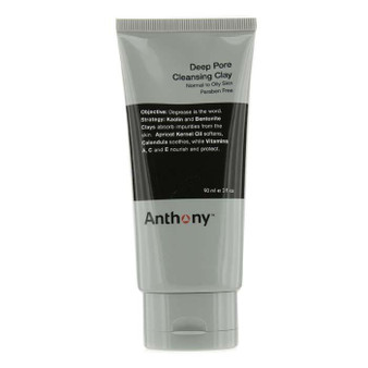 Logistics For Men Deep Pore Cleansing Clay (Normal To Oily Skin) - 90g-3oz
