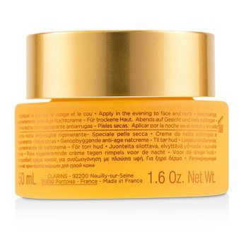 Extra-Firming Nuit Wrinkle Control, Regenerating Night Rich Cream - For Dry Skin - 50ml-1.6oz