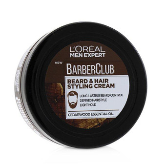 Men Expert Barber Club Beard & Hair Styling Cream - 75ml-2.5oz