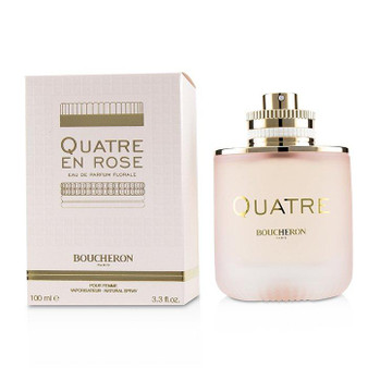 Quatre En Rose Eau De Parfum Florale Spray - 100ml-3.3oz