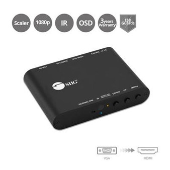 VGA Audio HDMI Scaler Converte