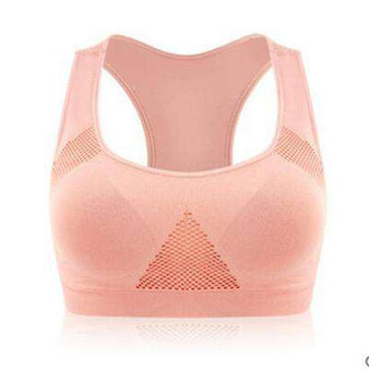 Seamless Mesh Sports Bra