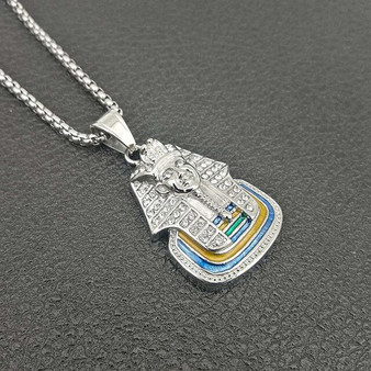 Egyptian Pharaoh Pendant Necklace