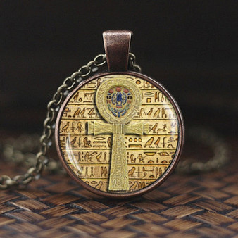 Ancient Egyptian Ankh Pendant Necklace