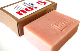 French Pink Clay Peppermint Soap