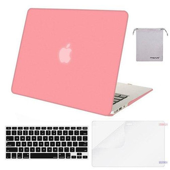 Mosiso Laptop Protector Shell Case for MacBook Air 13 2017 2016 2015 2014 2013 +Silicone Keyboard cover / Screen protector / bag