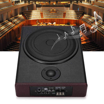 10 inch 600W Car Subwoofer Speaker DC 12V Active Power Bass Subwoofers Home Audio Auto Stereo Amplifier Lound Speakers