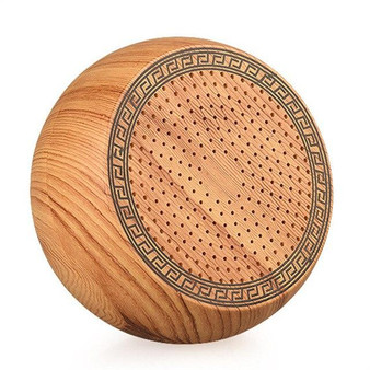 NEW Wireless Bluetooth LED Light Wireless Portable Bluetooth Speaker USB Speaker Mini Wooden Music Box Subwoofe #Y8