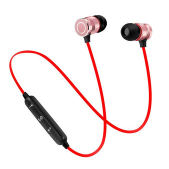 YOU FIRST Wireless Bluetooth Earphone Stereo Headset With Microphone Magnetic Metal Sport Wireless Headphones Noise Cancelling