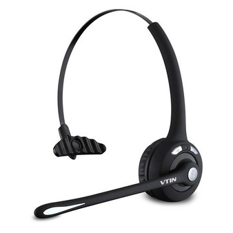 VTIN Professional Bluetooth Headset Wireless Hands Free bluetooth Headphone Black Headband With Mic for bluetooth devices