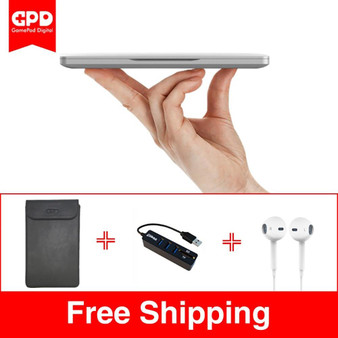 New Original  GPD Pocket2 Pocket 2 7 Inch  Mini Pocket Laptop notebook UMPC Windows 10 System CPU m3-8100y  8GB/128GB