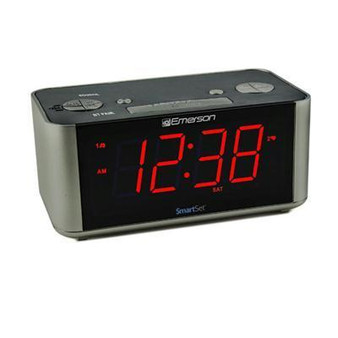 SmartSet Alarm Clock Black Gry