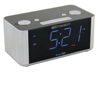 SmartSet Radio Alarm Clock LED