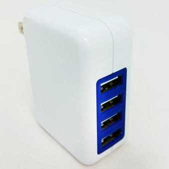 4 Port USB Wall Charger 3.1A