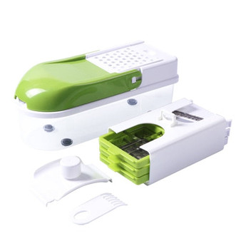 Multifunction Vegetable Slicer with 8 Dicing Blades Manual Potato Peeler Carrot Grater Dicer Kitchen Tools  Vegetable Cutter