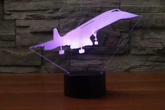 Concorde Designed 3D Lamps