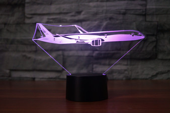 Cruising Boeing 787 Designed 3D Lamps