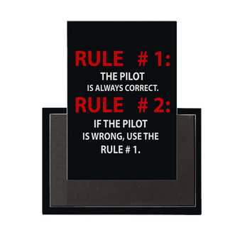 Rule: 1 Pilot is Always Correct Designed Magnet