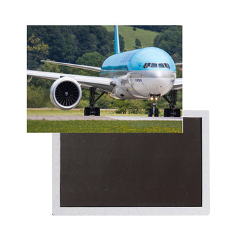 Face to Face with Korean Airlines Boeing 777 Printed Magnet