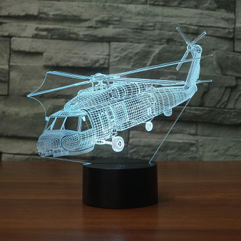 Sikorsky SH-60 Seahawk Designed 3D Lamp