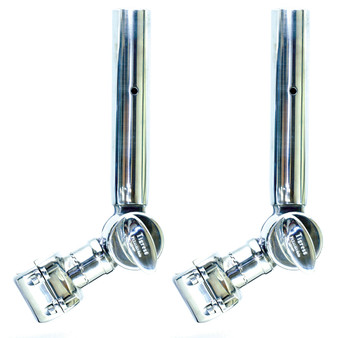 Tigress Adjustable T-Top Clamp-On Outrigger Holder - 1-5/16" IPS - 1-1/8" Poles - Pair [88965]