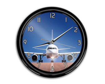 Face to Face with Airbus A320 Printed Wall Clocks