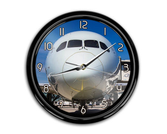 Face to Face with Boeing 787 Printed Wall Clocks