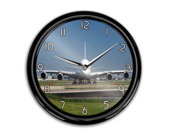 Face to Face with Airbus A380 Printed Wall Clocks