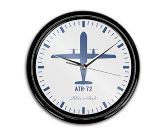 ATR-72 Printed Wall Clocks