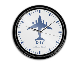 Boeing GlobeMaster C-17 Printed Wall Clocks