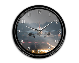 Magnificant Landing Printed Wall Clocks