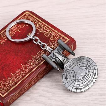 Star Trek Spacecraft Shaped Key Chain