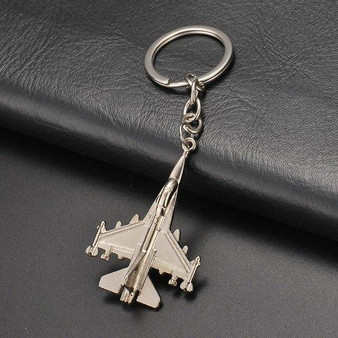 Fighting Falcon F16 Shaped Key Chains