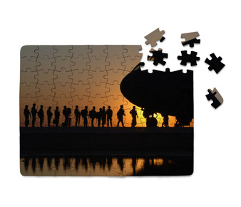 Band of Brothers Theme Soldiers Printed Puzzles