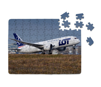 LOT Polish Airlines Boeing 787 Printed Puzzles