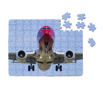 Face to Face with Norwegian Boeing 737 Printed Puzzles
