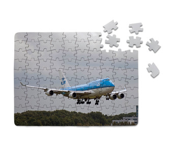 Landing KLM's Boeing 747 Printed Puzzles