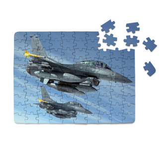 Two Fighting Falcon Printed Puzzles