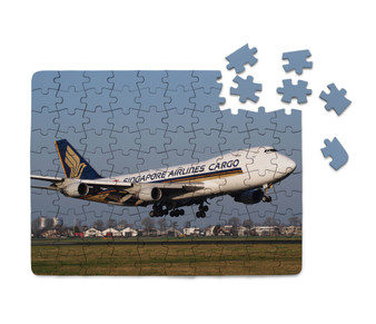 Singapore Airlines Cargo Boeing 747 Printed Puzzles