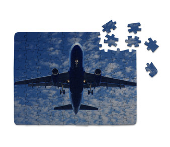 Airplane From Below Printed Puzzles